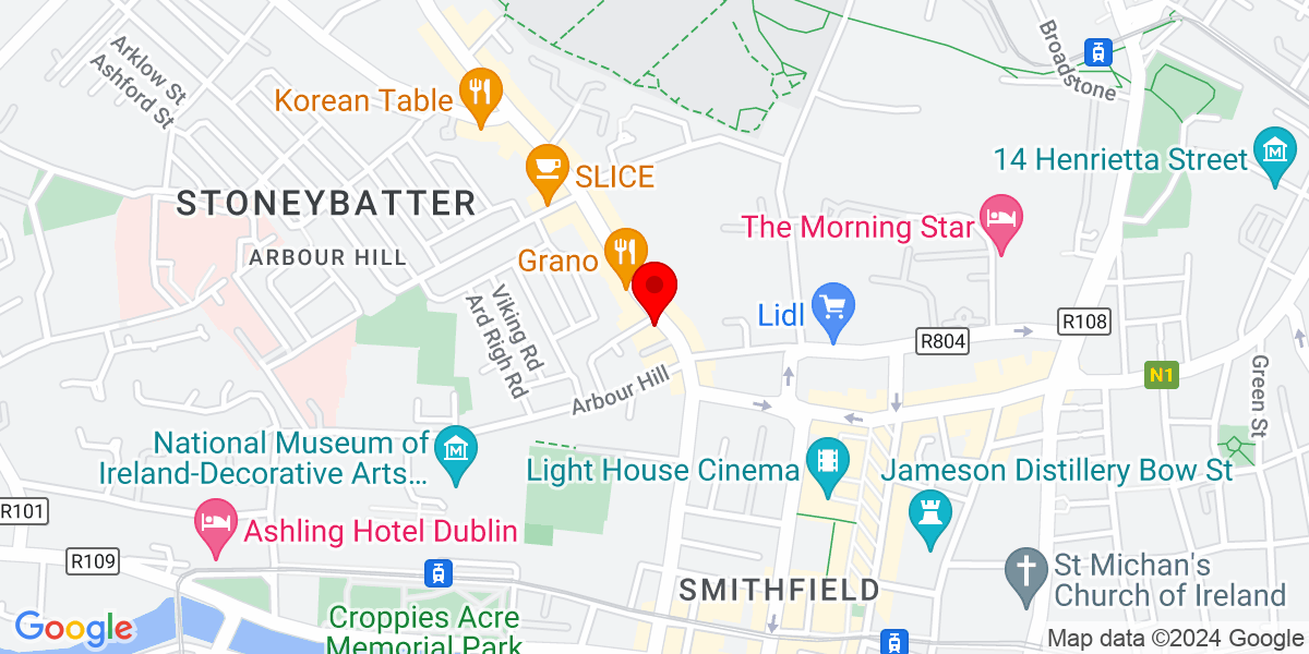 爱尔兰都柏林 Stoneybatter 的 Project 29 Gifts, Homeware 谷歌地图