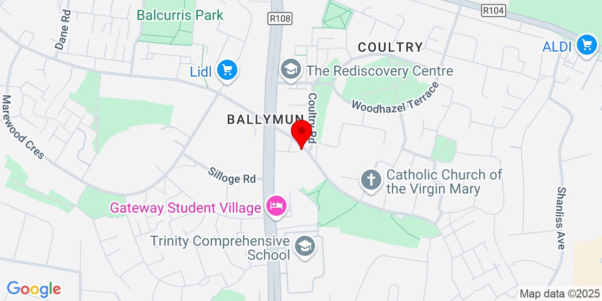 谷歌地图 Axis 艺术中心和剧院, Main St, Ballymun, 都柏林, 爱尔兰