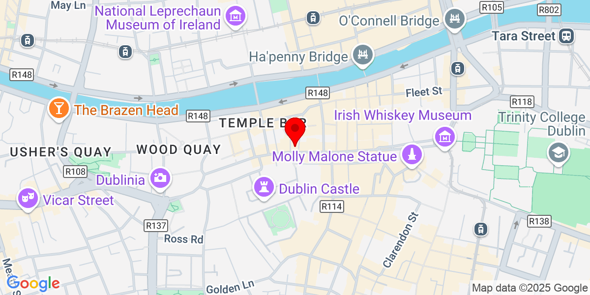 谷歌地图 3Olympia Theatre, 3Olympia Theatre, Dame Street, Temple Bar, Dublin 2, Ireland